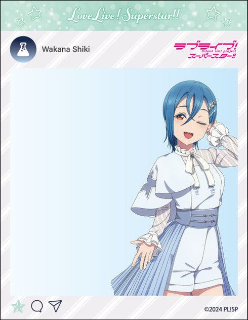 『ラブライブ!スーパースター!!』SNS風クリアスナップ Twinkle Triangle ver セット