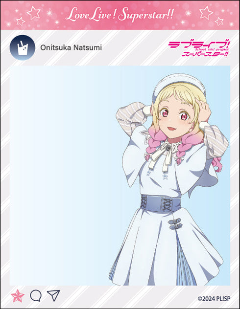 『ラブライブ!スーパースター!!』SNS風クリアスナップ Twinkle Triangle ver セット