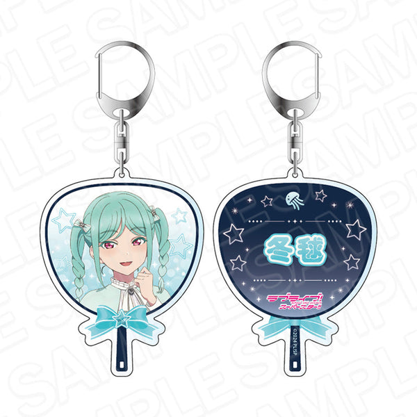 『ラブライブ!スーパースター!!』両面キーホルダー 鬼塚冬毬 Twinkle Triangle ver