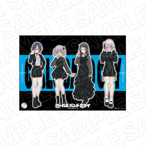 『ガールズバンドクライ』ミニアクリルアート ダイヤモンドダスト Color Glass ver.