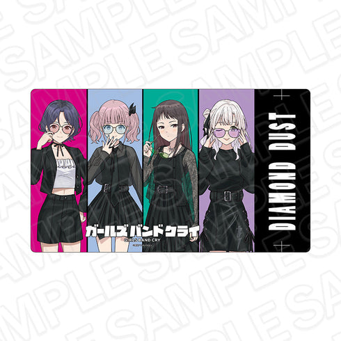 『ガールズバンドクライ』ラバーデスクマット ダイヤモンドダスト Color Glass ver.