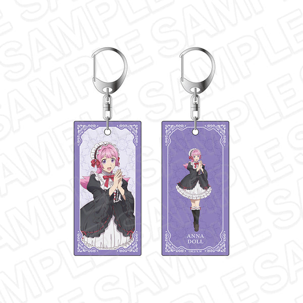 『悪役令嬢転生おじさん』両面キーホルダー アンナ・ドール ゴシック ver.