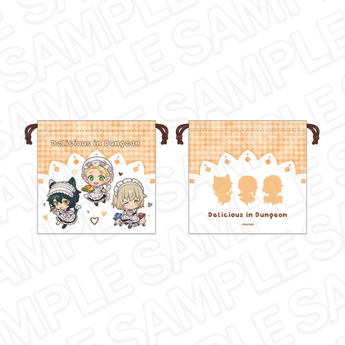 『ダンジョン飯』巾着 マルシル&イヅツミ&ファリン AKIBAスタイル ver.