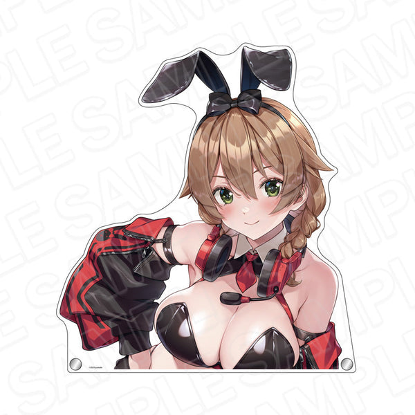 『バニーガーデン』特大ダイカットアクリルボード 花奈 レースクイーン ver.