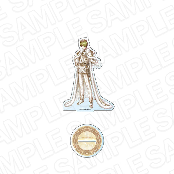 『夢王国と眠れる100人の王子様』ホログラムデカアクリルスタンド シリル 10thプリンスパレード ver.