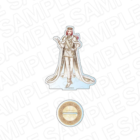 『夢王国と眠れる100人の王子様』ホログラムデカアクリルスタンド メディ 10thプリンスパレード ver.