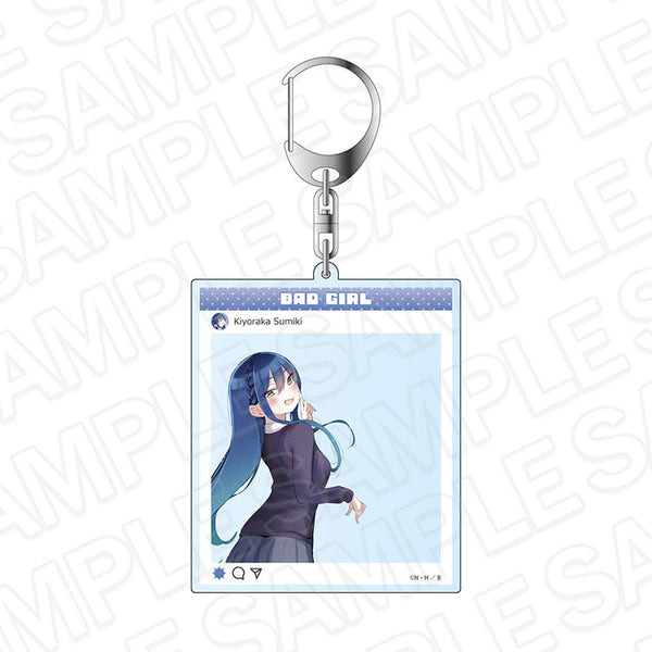 『ばっどがーる』SNS風アクリルキーホルダー 清木 清