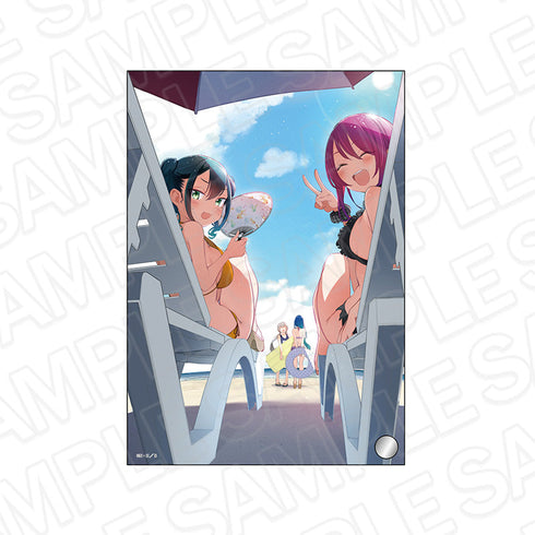 『ばっどがーる』ミニアクリルアート 亜鳥&るら 水着 ver.