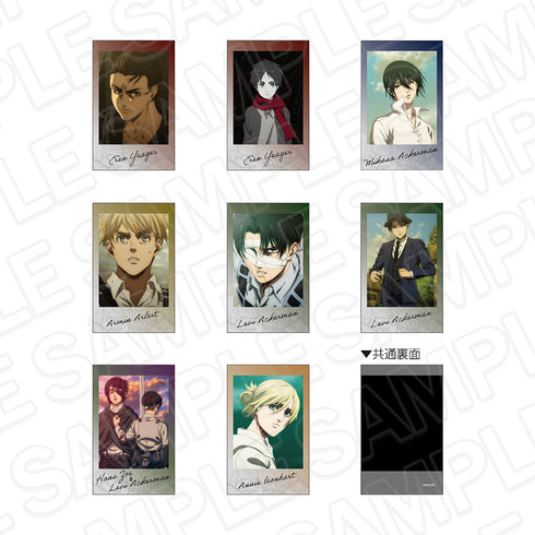 『進撃の巨人The Final Season』インスタントフォト風ブロマイド(ブラインド) vol.2 セット