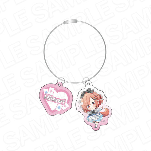 『ささやくように恋を唄う』ワイヤーキーホルダー 木野ひまり アリス デフォルメ ver.
