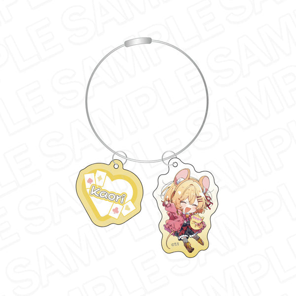 『ささやくように恋を唄う』ワイヤーキーホルダー 橘香織 アリス デフォルメ ver.