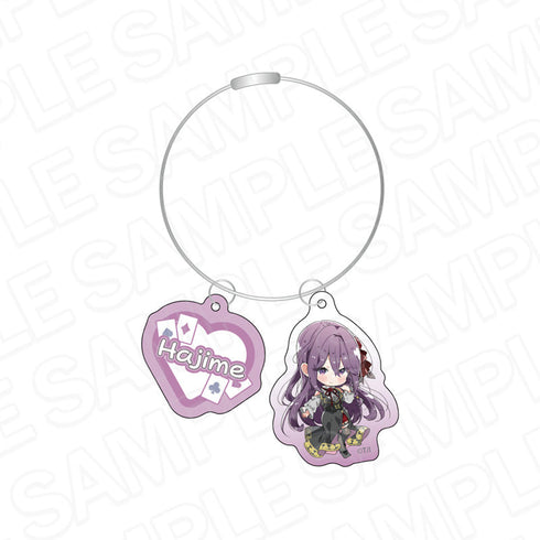 『ささやくように恋を唄う』ワイヤーキーホルダー 天沢始 アリス デフォルメ ver.