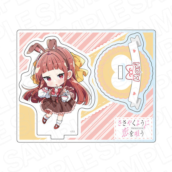 『ささやくように恋を唄う』アクリルスタンド 筒井真理 アリス デフォルメ ver.