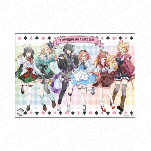 『ささやくように恋を唄う』ミニアクリルアート SSGIRLS アリス ver.