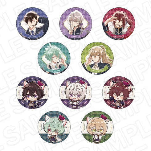 『Collar×Malice -deep cover-』グリッターカンバッジ(ブラインド) IDOL ver. セット