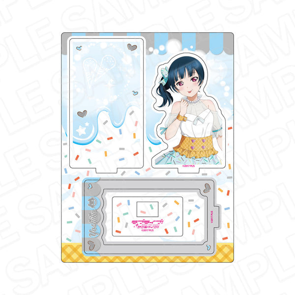 『ラブライブ!サンシャイン!!』レイヤーアクリルスタンド 津島善子 Cafe party ver.