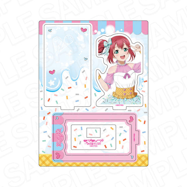 『ラブライブ!サンシャイン!!』レイヤーアクリルスタンド 黒澤ルビィ Cafe party ver.