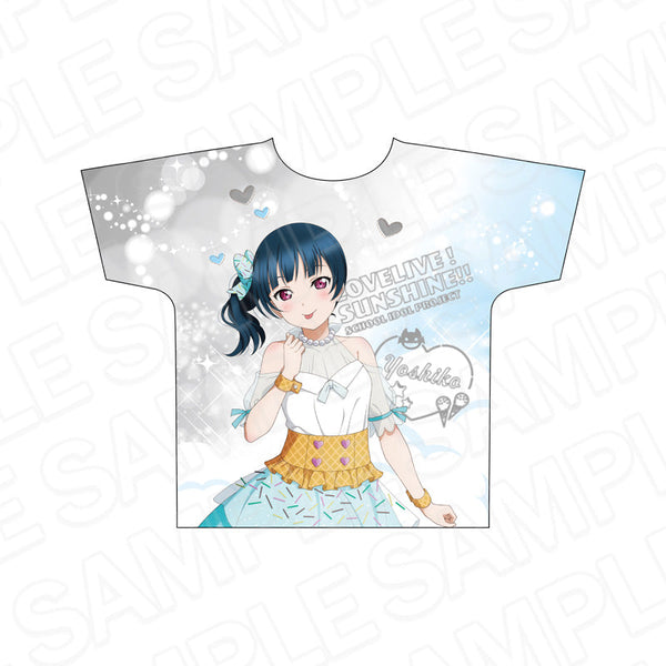 『ラブライブ!サンシャイン!!』フルグラフィックTシャツ 津島善子 Cafe party ver.