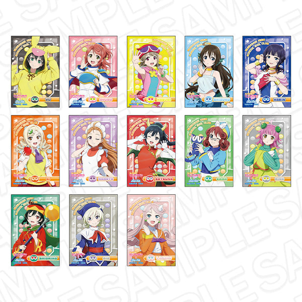 『ラブライブ!虹ヶ咲学園スクールアイドル同好会×ぷよぷよ』スクエアカンバッジ セット