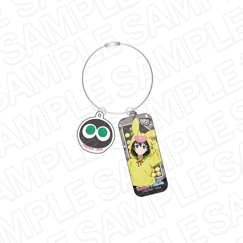 『ラブライブ!虹ヶ咲学園スクールアイドル同好会×ぷよぷよ』ワイヤーキーホルダー 高咲 侑