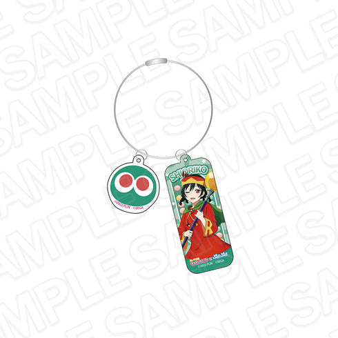 『ラブライブ!虹ヶ咲学園スクールアイドル同好会×ぷよぷよ』ワイヤーキーホルダー 三船栞子
