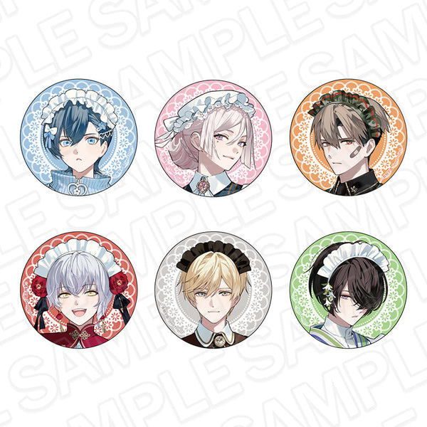 『BOYS be MAID!~御曹司メイドボーイ部の日日~』カンバッジ(ブラインド) メイド服 ver. セット