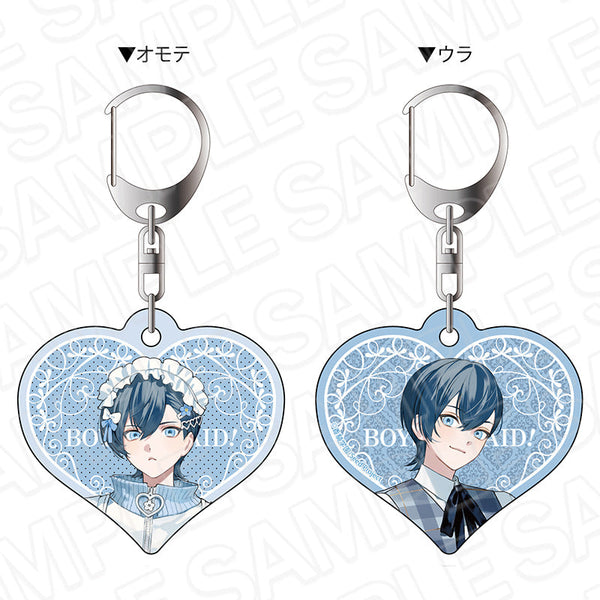 『BOYS be MAID!~御曹司メイドボーイ部の日日~』両面キーホルダー 高階 蘭士