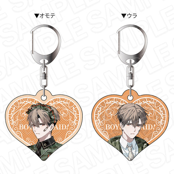 『BOYS be MAID!~御曹司メイドボーイ部の日日~』両面キーホルダー 雨鬼 籠