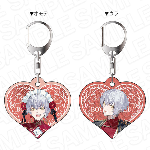 『BOYS be MAID!~御曹司メイドボーイ部の日日~』両面キーホルダー 菊 秋明