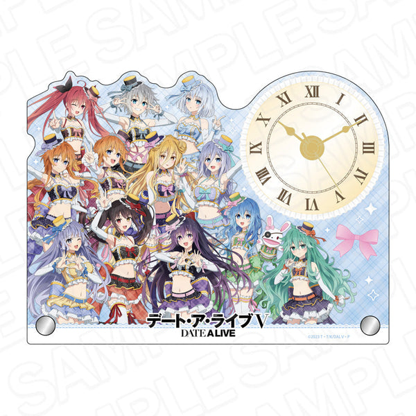 『デート・ア・ライブV』アクリルクロック 12周年アイドル ver.