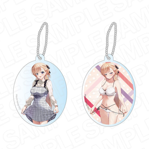 『一式さんは恋を知りたい。』チェンジングキーホルダー 一式リンナミルフォード ミニワンピース ver.