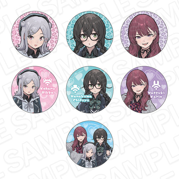 『TOKYO6キャラクターズ』ホログラムカンバッジ(ブラインド) GAL ver. セット