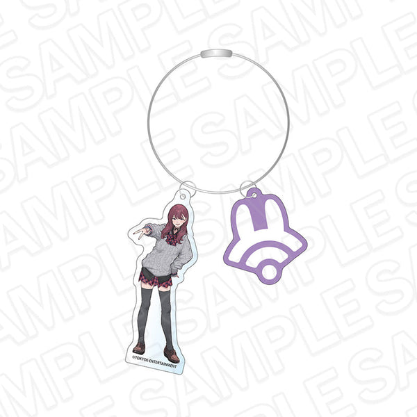 『TOKYO6キャラクターズ』ワイヤーキーホルダー 夏色花梨 GAL ver.