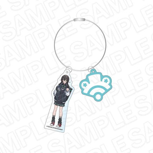 『TOKYO6キャラクターズ』ワイヤーキーホルダー 花隈千冬 GAL ver.