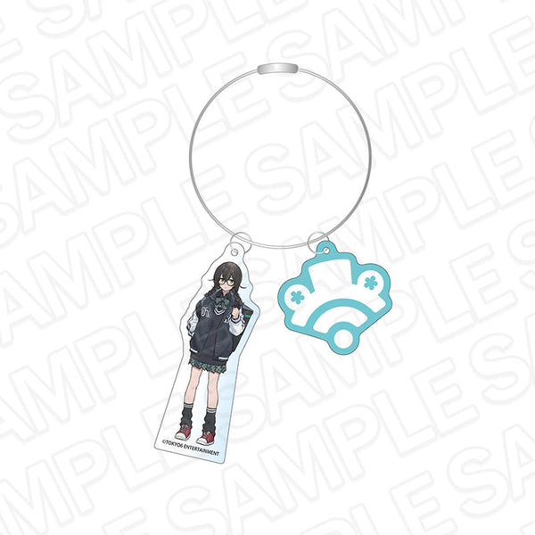 『TOKYO6キャラクターズ』ワイヤーキーホルダー 花隈千冬 GAL ver.