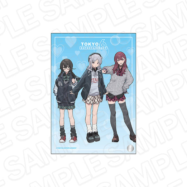 『TOKYO6キャラクターズ』ミニアクリルアート GAL ver.