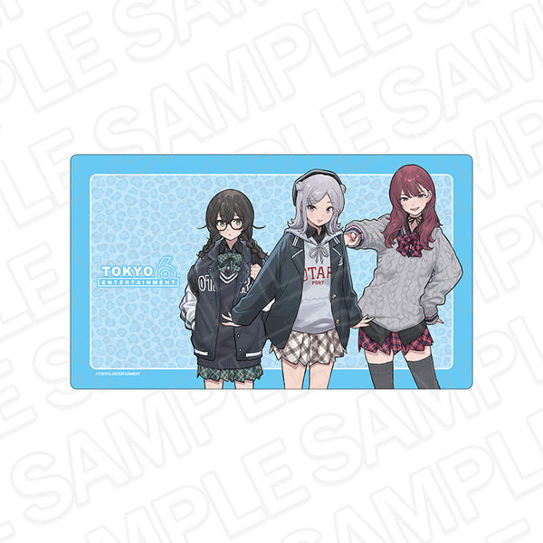 『TOKYO6キャラクターズ』ラバーデスクマット GAL ver.