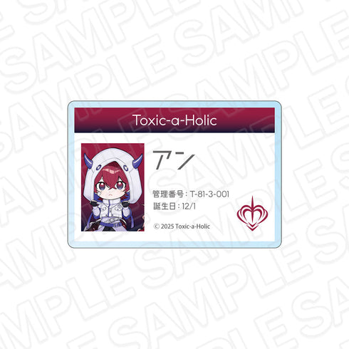 『Toxic-a-Holic』お名前バッジ アン