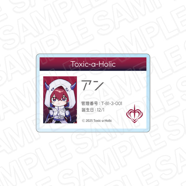 『Toxic-a-Holic』お名前バッジ アン