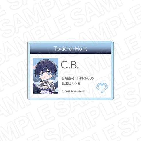 『Toxic-a-Holic』お名前バッジ C.B.