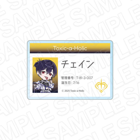 『Toxic-a-Holic』お名前バッジ チェイン
