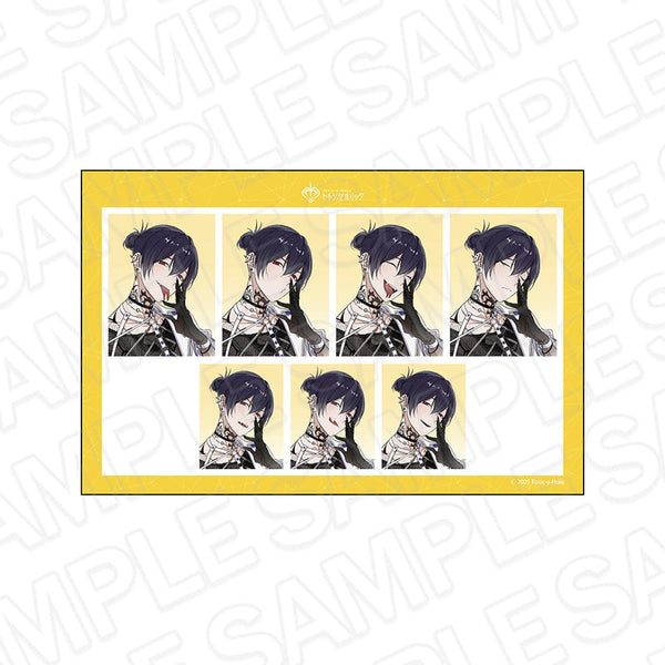 『Toxic-a-Holic』証明写真風シール チェイン