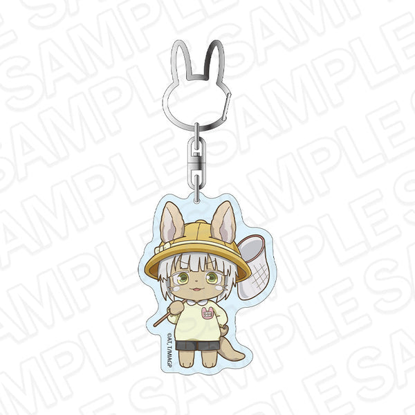 『メイドインアビス 烈日の黄金郷』ホログラムキーホルダー ナナチ ようちえん デフォルメ ver.