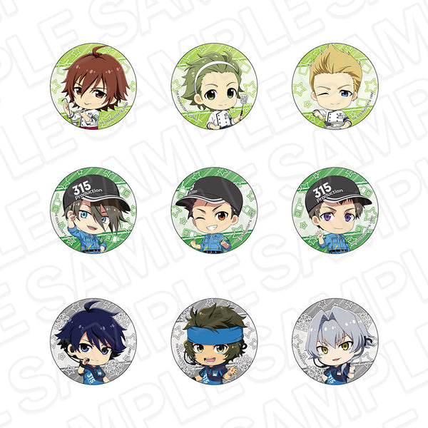 『アイドルマスター SideM』カンバッジ(ブラインド) B 遊園地 ミニキャラ ver. セット