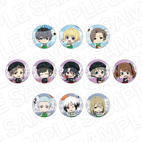 『アイドルマスター SideM』カンバッジ(ブラインド) C 遊園地 ミニキャラ ver. セット