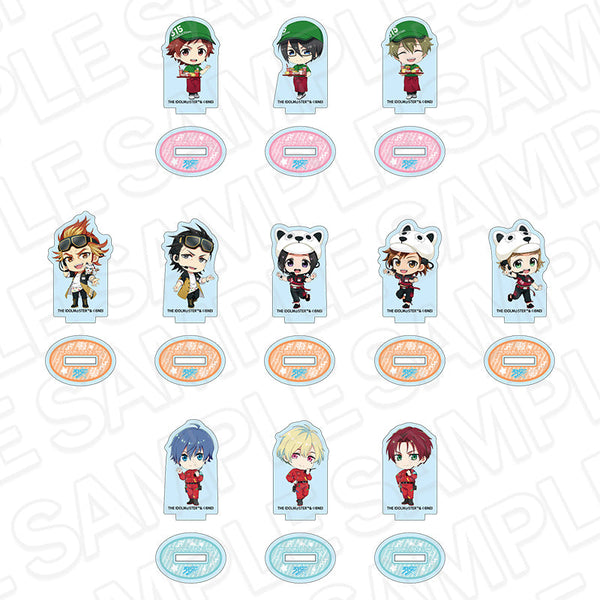 『アイドルマスター SideM』ミニアクリルスタンド(ブラインド) A 遊園地 ミニキャラ ver. セット