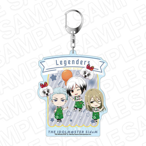 『アイドルマスター SideM』デカキーホルダー Legenders 遊園地 ミニキャラ ver.