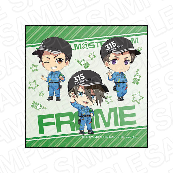 『アイドルマスター SideM』マイクロファイバー FRAME 遊園地 ミニキャラ ver.