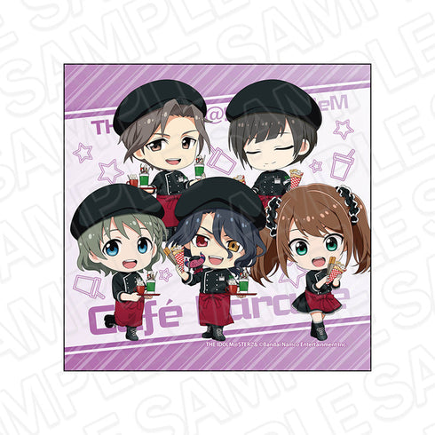 『アイドルマスター SideM』マイクロファイバー Café Parade 遊園地 ミニキャラ ver.