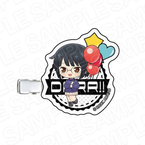 『デュラララ!!×2』アクリルヘアクリップ 園原杏里 遊園地 ver.